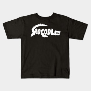 Crocodile logo lettering Kids T-Shirt